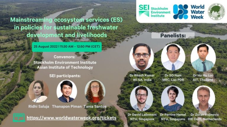 AIT-SEI Session on World Water Week 2022