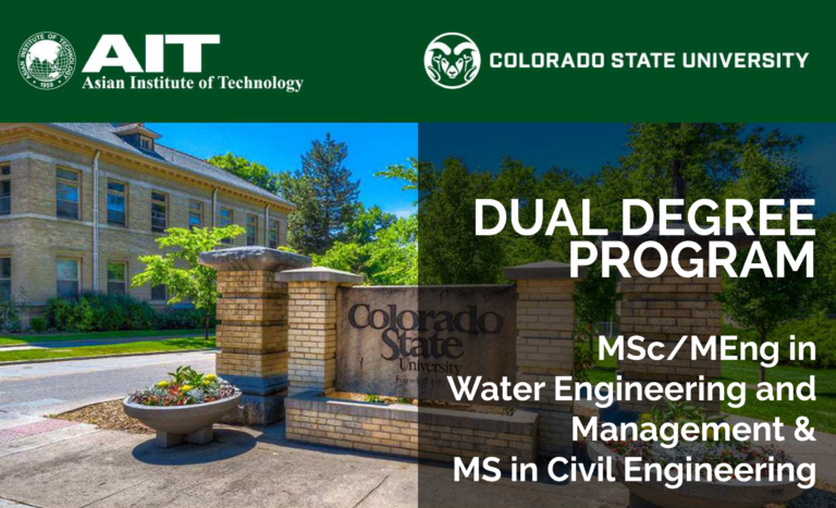 Dual Degree Program: MSc/MEng in Water Engineering and Management & MS in Civil Engineering