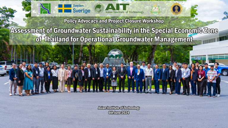 Policy Advocacy and Project Closure Workshop on Groundwater Sustainability in Thailand’s Special Economic Zone