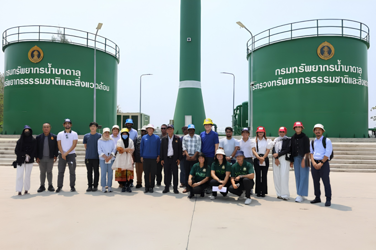 Enhancing Groundwater Knowledge: WEM Students Visit Key Water Supply Project in Suphan Buri