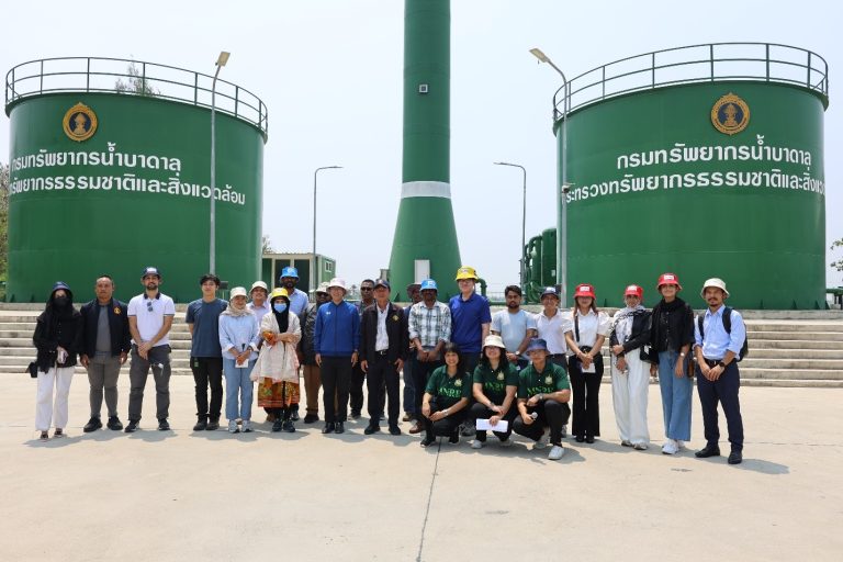 Enhancing Groundwater Knowledge: WEM Students Visit Key Water Supply Project in Suphan Buri