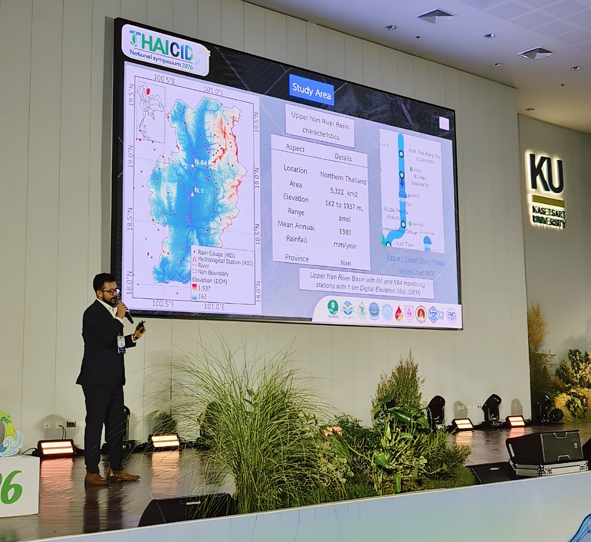 Bikram presenting at ThaiCID 2026