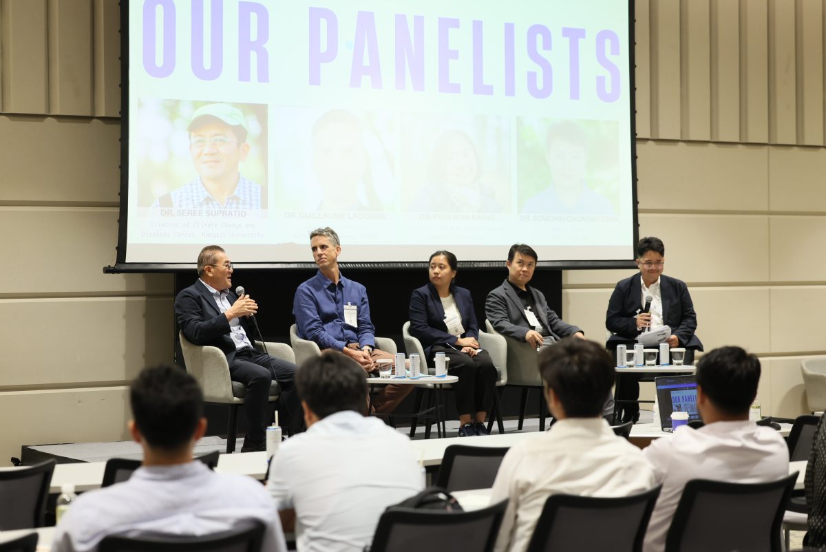 Discussion panelists at the Thai Water Expo 2026