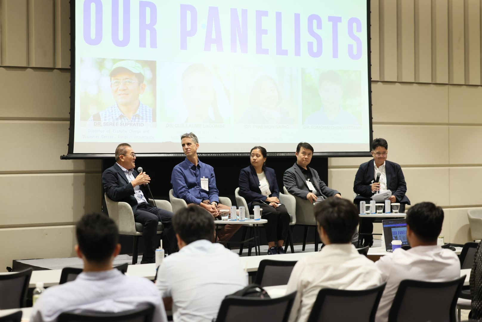 Discussion panelists at the Thai Water Expo 2026