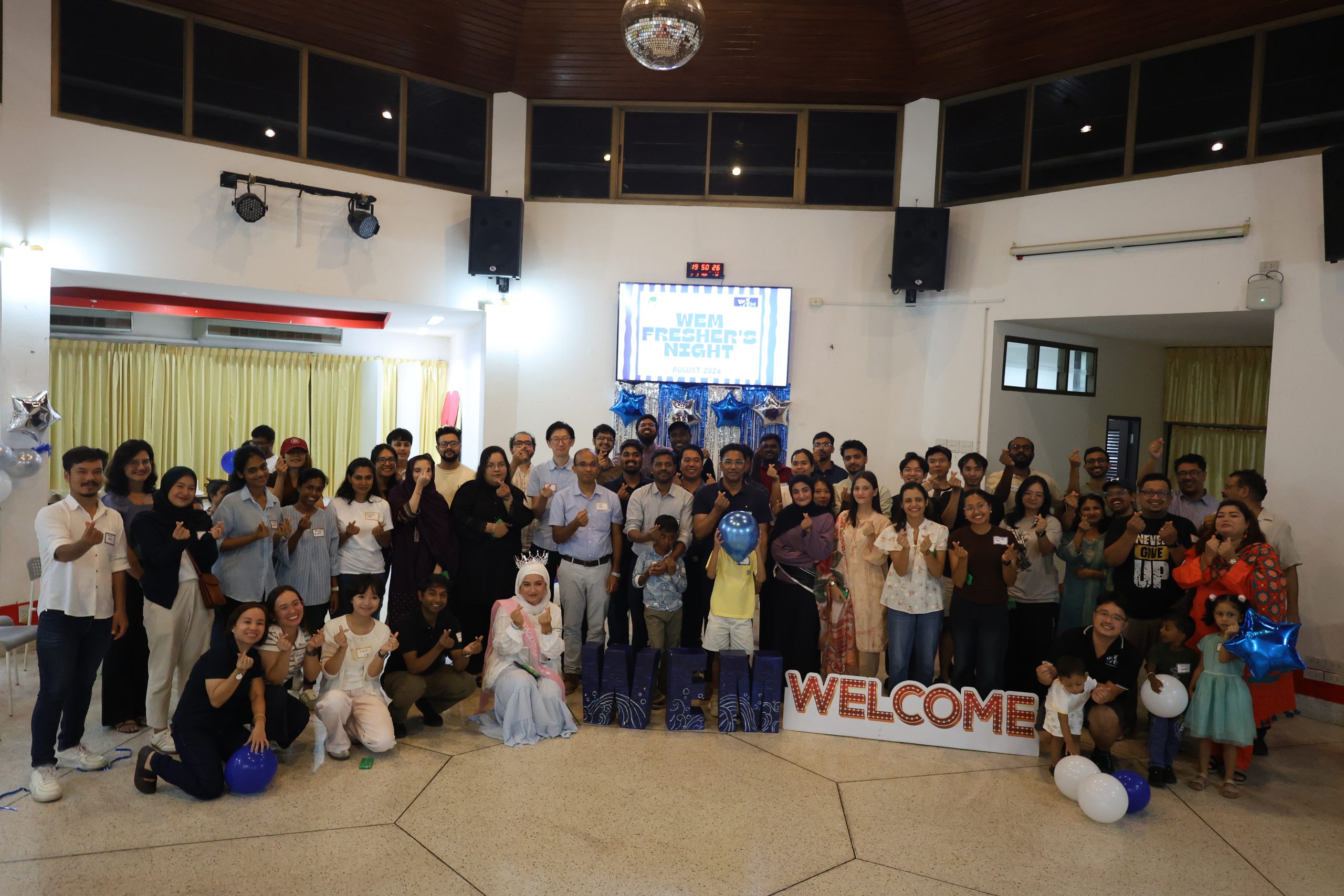 WEM welcoming news students August 2026